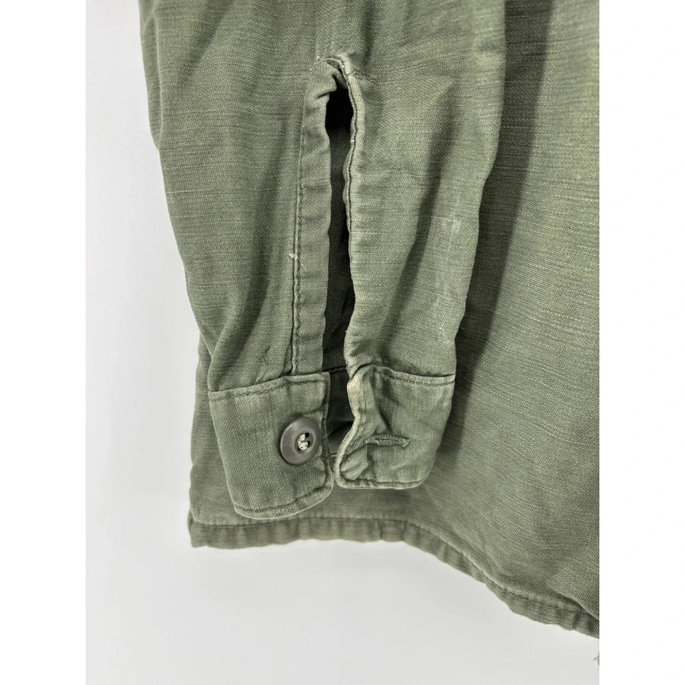 Vietnam Jacket OG-107 Coat Mens Small Tropical War Fatigue Cotton Sateen US Army